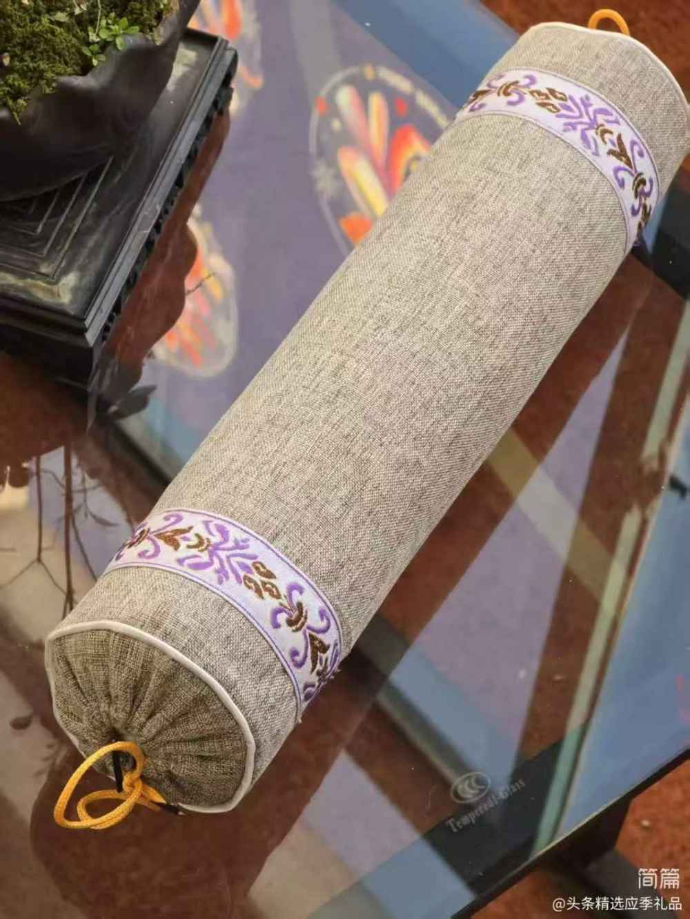 圆柱枕