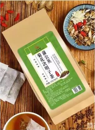 蒲公英菊花决明子茶